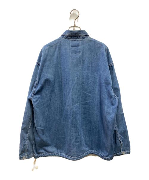 AVIREX（アヴィレックス）AVIREX (アヴィレックス) THE FINEST QUALITY PRODUCT PULLOVER SHIRT インディゴ サイズ:サイズ詳細参照の古着・服飾アイテム