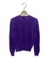 POLO RALPH LAUREN (ポロ・ラルフローレン) クルーネックカーディガン パープル サイズ:Ｓ：9000円