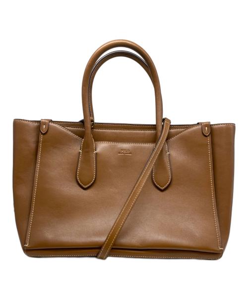 POLO RALPH LAUREN（ポロ・ラルフローレン）POLO RALPH LAUREN (ポロ・ラルフローレン) 2WAYバッグ ブラウンの古着・服飾アイテム