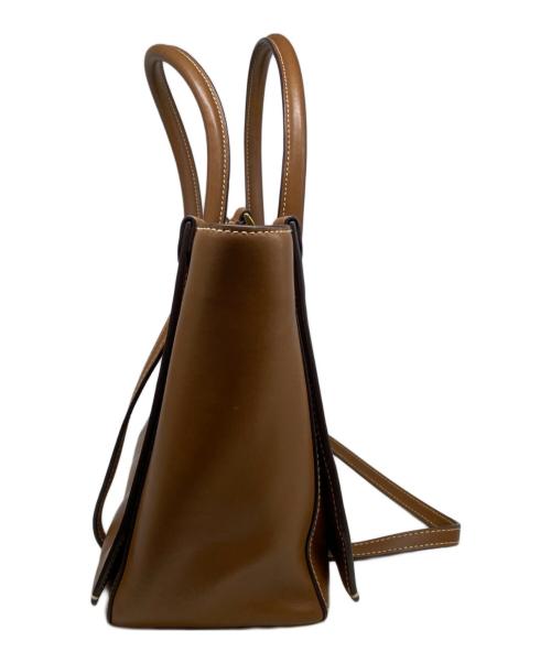 POLO RALPH LAUREN（ポロ・ラルフローレン）POLO RALPH LAUREN (ポロ・ラルフローレン) 2WAYバッグ ブラウンの古着・服飾アイテム