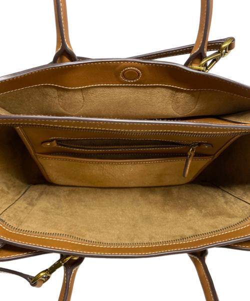 POLO RALPH LAUREN（ポロ・ラルフローレン）POLO RALPH LAUREN (ポロ・ラルフローレン) 2WAYバッグ ブラウンの古着・服飾アイテム