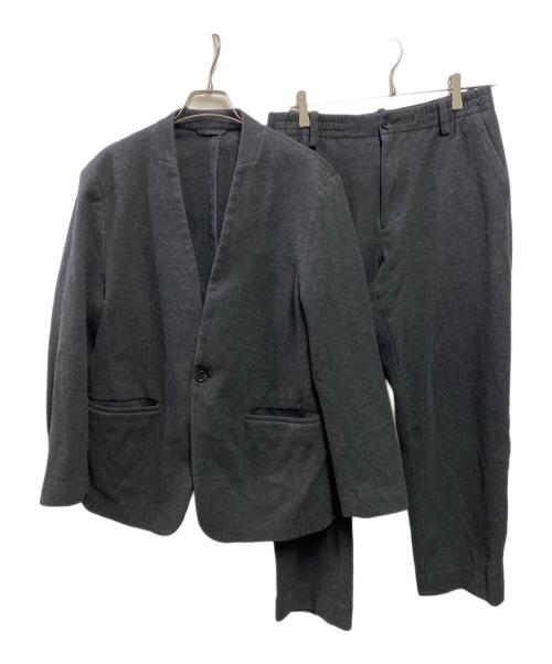 PLST（プラステ）PLST (プラステ) ノーカラーセットアップ グレー サイズ:Ｍの古着・服飾アイテム