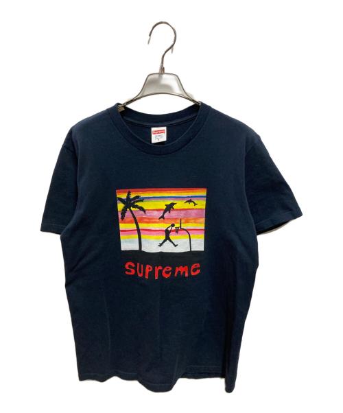 SUPREME（シュプリーム）SUPREME (シュプリーム) Dunk Tee 21SS Joe Roberts ネイビー サイズ:Sの古着・服飾アイテム