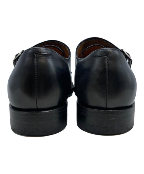 Jalan Sriwijaya（ジャランスリウァヤ）Jalan Sriwijaya (ジャランスリウァヤ) ダブルモンクストラップシューズ ブラック サイズ:6 1/2の古着・服飾アイテム