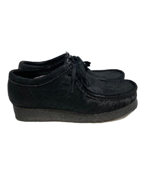 CLARKS（クラークス）CLARKS (クラークス) Wallabee ワラビー ブラック サイズ:24.5ｃｍの古着・服飾アイテム
