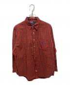 POLO RALPH LAURENポロ・ラルフローレン）の古着「シャツ」｜レッド