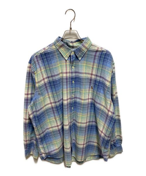 RALPH LAUREN（ラルフローレン）RALPH LAUREN (ラルフローレン) シャツ ブルー サイズ:1XBの古着・服飾アイテム