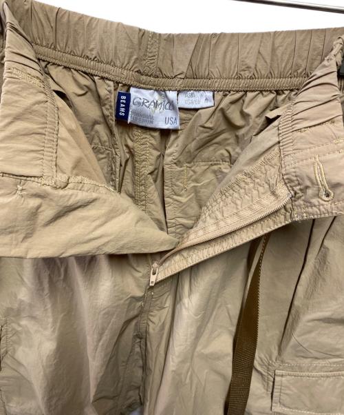 GRAMICCI（グラミチ）GRAMICCI (グラミチ) BEAMS (ビームス) 別注カーゴパンツ ベージュ サイズ:Ｌの古着・服飾アイテム