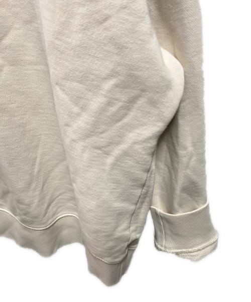 Denham（デンハム）Denham (デンハム) 刺繍スウェット ベージュ サイズ:Ｌの古着・服飾アイテム