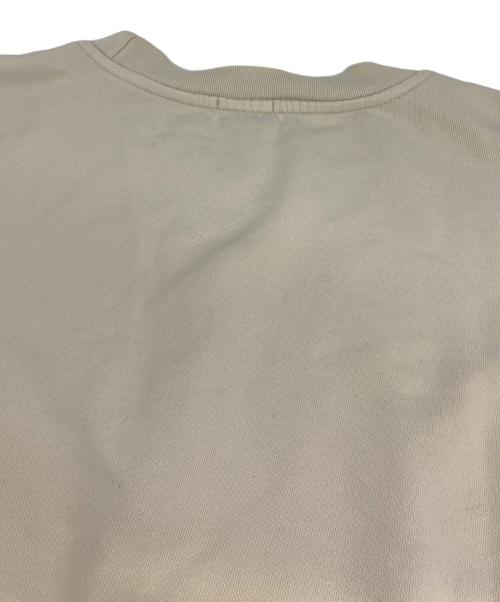 Denham（デンハム）Denham (デンハム) 刺繍スウェット ベージュ サイズ:Ｌの古着・服飾アイテム