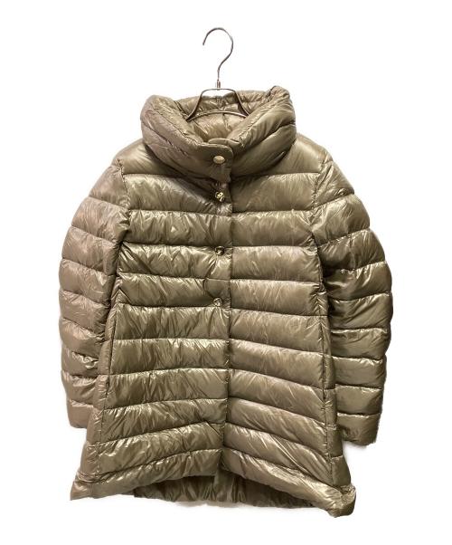 HERNO（ヘルノ）HERNO (ヘルノ) ハイネックダウンコート ベージュ サイズ:44の古着・服飾アイテム