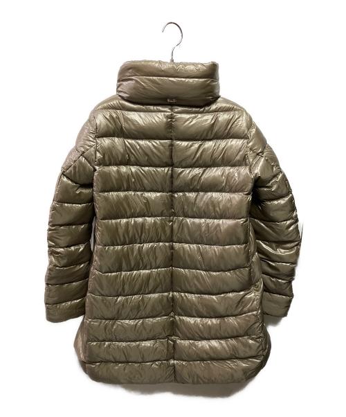 HERNO（ヘルノ）HERNO (ヘルノ) ハイネックダウンコート ベージュ サイズ:44の古着・服飾アイテム