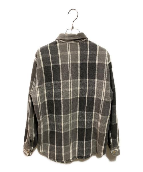 ST JOHN'S BAY（セントジョンズベイ）ST JOHN'S BAY (セントジョンズベイ) big mac (ビッグマック) 80sフランネルシャツ グレー サイズ:Ｍの古着・服飾アイテム