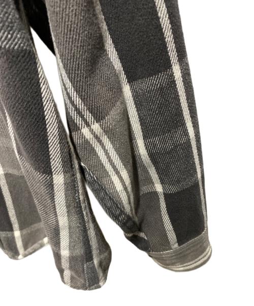 ST JOHN'S BAY（セントジョンズベイ）ST JOHN'S BAY (セントジョンズベイ) big mac (ビッグマック) 80sフランネルシャツ グレー サイズ:Ｍの古着・服飾アイテム