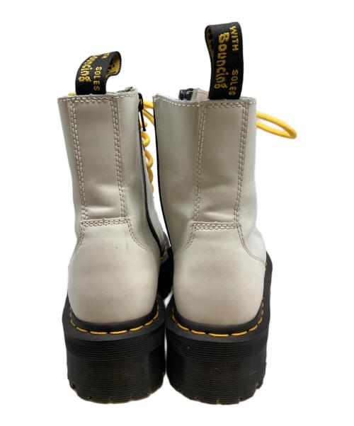 Dr.Martens（ドクターマーチン）Dr.Martens (ドクターマーチン) JADONジェイドン 8ホールブーツ ホワイト サイズ:23㎝の古着・服飾アイテム