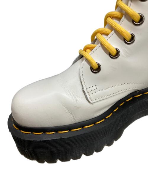 Dr.Martens（ドクターマーチン）Dr.Martens (ドクターマーチン) JADONジェイドン 8ホールブーツ ホワイト サイズ:23㎝の古着・服飾アイテム
