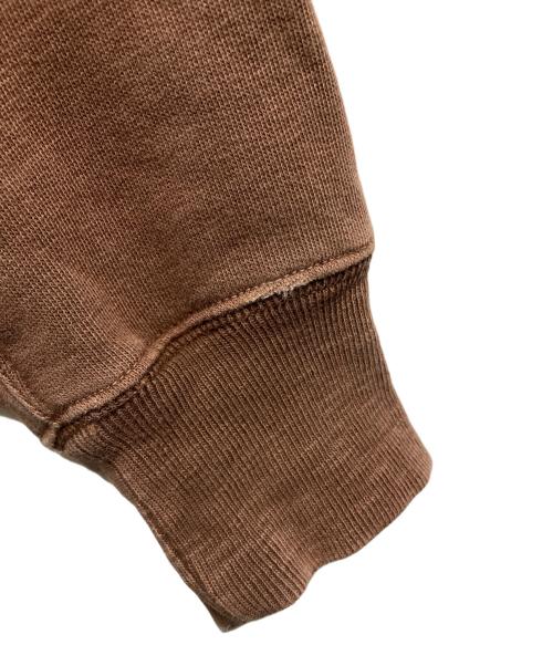 RRL（ダブルアールエル）RRL (ダブルアールエル) 両Vガゼットスウェット ブラウン サイズ:Ｍの古着・服飾アイテム