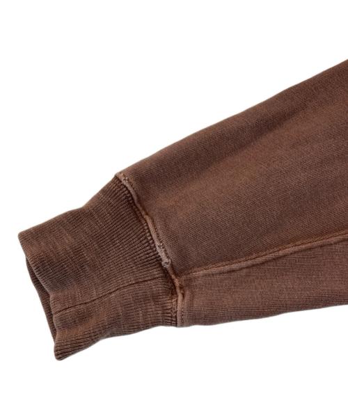 RRL（ダブルアールエル）RRL (ダブルアールエル) 両Vガゼットスウェット ブラウン サイズ:Ｍの古着・服飾アイテム