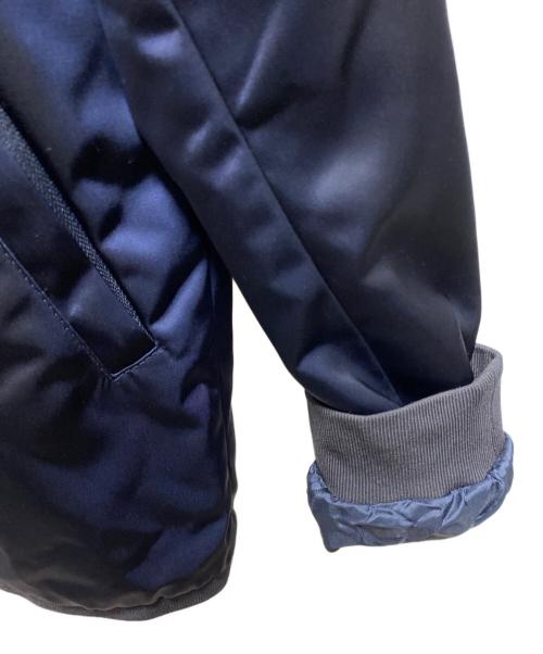 Acne studios（アクネ ストゥディオズ）Acne studios (アクネ ストゥディオズ) サテンボンバージャケット ネイビー サイズ:46の古着・服飾アイテム
