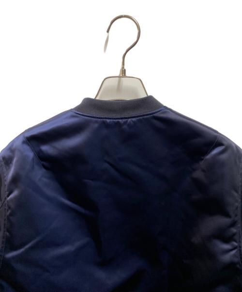 Acne studios（アクネ ストゥディオズ）Acne studios (アクネ ストゥディオズ) サテンボンバージャケット ネイビー サイズ:46の古着・服飾アイテム