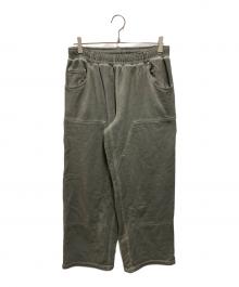 BEAMS×FUTURE ARCHIVE（ビームス×フューチャー アーカイブ）の古着「25SS AGING DOUBLE KNEE SWEAT PANTS」｜グレー