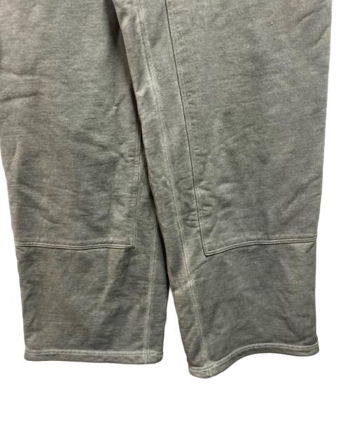BEAMS（ビームス）BEAMS (ビームス) FUTURE ARCHIVE (フューチャー アーカイブ) 25SS AGING DOUBLE KNEE SWEAT PANTS グレー サイズ:Ｍの古着・服飾アイテム