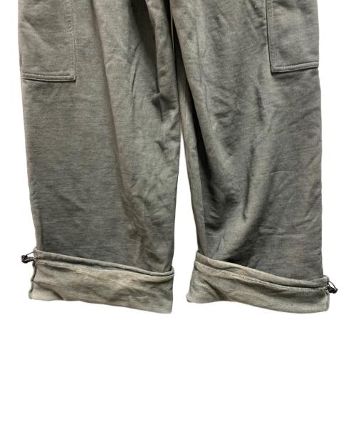 BEAMS（ビームス）BEAMS (ビームス) FUTURE ARCHIVE (フューチャー アーカイブ) 25SS AGING DOUBLE KNEE SWEAT PANTS グレー サイズ:Ｍの古着・服飾アイテム