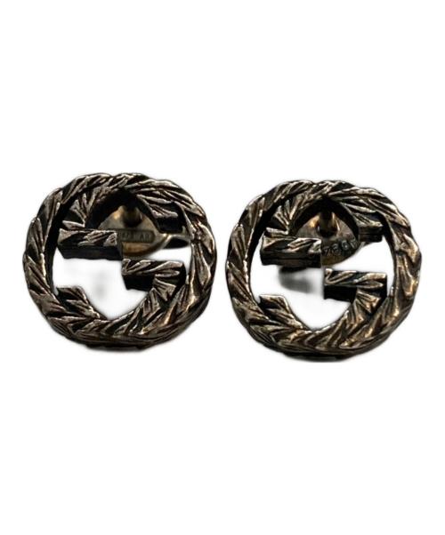GUCCI（グッチ）GUCCI (グッチ) インターロッキングGピアス シルバーの古着・服飾アイテム
