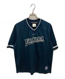 NIKE（ナイキ）の古着「00sゲームシャツ NY YANKEES」｜ネイビー
