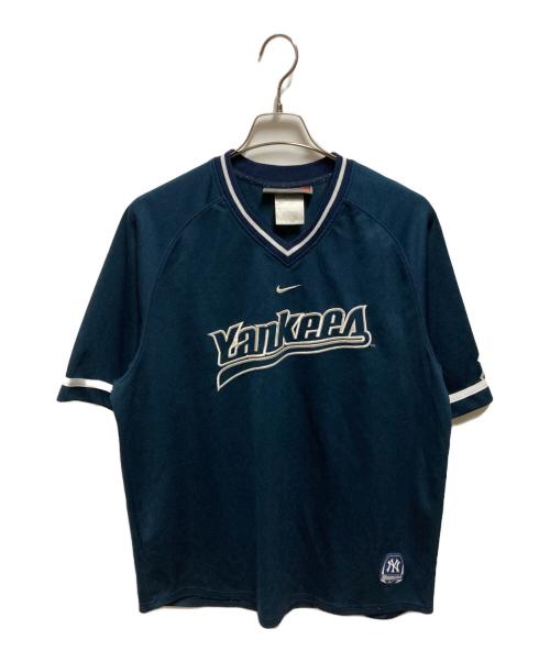 NIKE（ナイキ）NIKE (ナイキ) 00sゲームシャツ NY YANKEES ネイビー サイズ:Ｍの古着・服飾アイテム