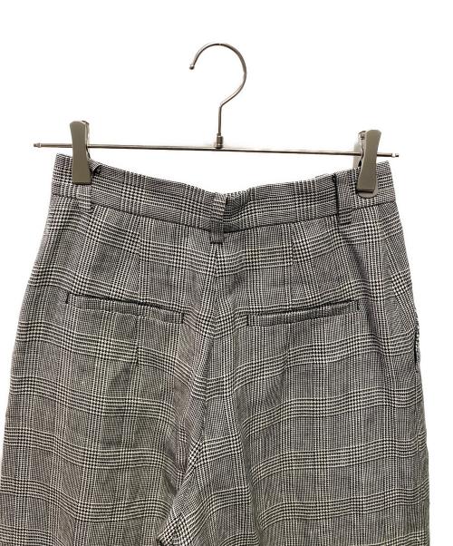 ATON（エイトン）ATON (エイトン) LINEN HOUNDS TOOTH グレー サイズ:Ｓの古着・服飾アイテム