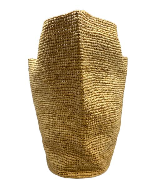 HELEN KAMINSKI（ヘレンカミンスキー）HELEN KAMINSKI (ヘレンカミンスキー) ジョージア ラフィアバッグ カゴバッグ ストローバッグ ベージュの古着・服飾アイテム