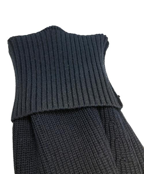 Traditional Weatherwear（トラディショナルウェザーウェア）Traditional Weatherwear (トラディショナルウェザーウェア) ABRIDGE エブリッジ カーディガン ドライバーズニット ネイビー サイズ:Ｍの古着・服飾アイテム