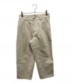 Traditional Weatherwearトラディショナルウェザーウェア）の古着「26SS UNIONSLACKS 102D ユニオンスラック G261CIFPT0317BH」｜ベージュ