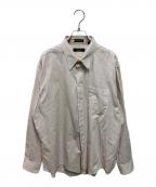 Christian Diorクリスチャン ディオール）の古着「90's ストライプシャツ」｜ホワイト×レッド