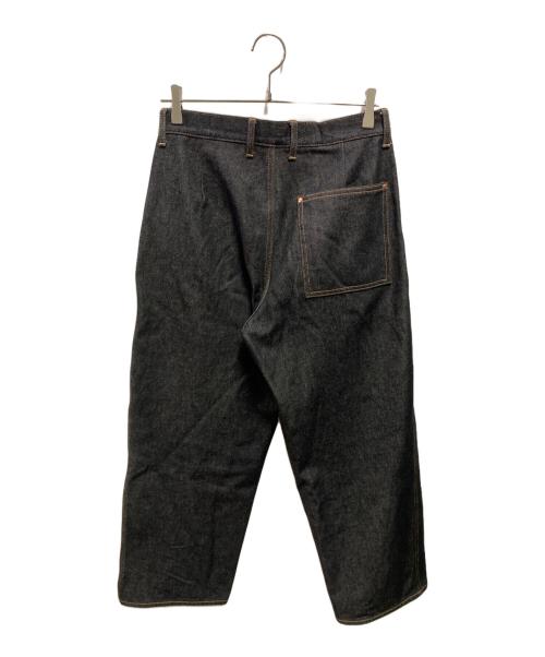 Traditional Weatherwear（トラディショナルウェザーウェア）Traditional Weatherwear (トラディショナルウェザーウェア) 25SS UNIONSLACKS 102D DENIM ユニオンスラックス デニムパンツ ブラック サイズ:ＸＳの古着・服飾アイテム