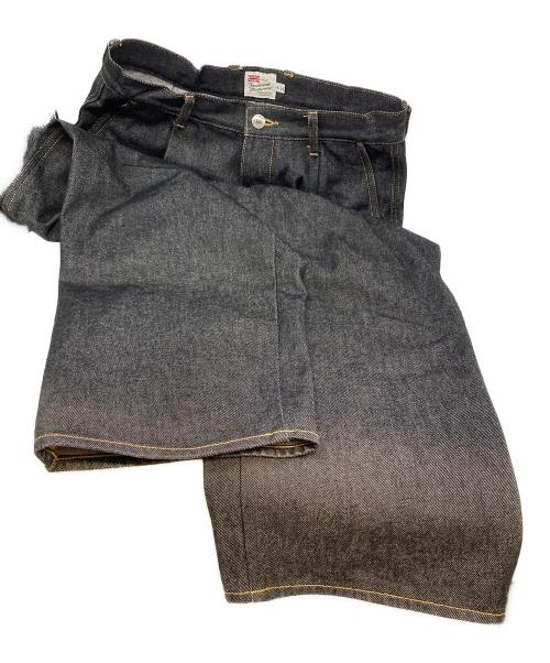 Traditional Weatherwear（トラディショナルウェザーウェア）Traditional Weatherwear (トラディショナルウェザーウェア) 25SS UNIONSLACKS 102D DENIM ユニオンスラックス デニムパンツ ブラック サイズ:ＸＳの古着・服飾アイテム