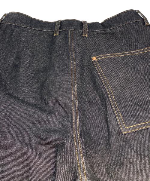 Traditional Weatherwear（トラディショナルウェザーウェア）Traditional Weatherwear (トラディショナルウェザーウェア) 25SS UNIONSLACKS 102D DENIM ユニオンスラックス デニムパンツ ブラック サイズ:ＸＳの古着・服飾アイテム