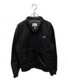LACOSTE（ラコステ）の古着「ハリントンジャケット スイングトップジャケット BH1045」｜ブラック