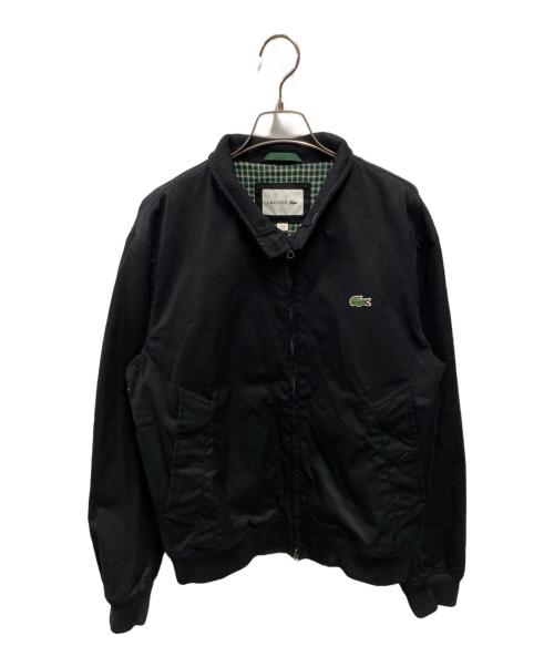 LACOSTE（ラコステ）LACOSTE (ラコステ) ハリントンジャケット スイングトップジャケット BH1045 ブラック サイズ:Ｓの古着・服飾アイテム