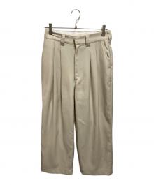 THE SHINZONE×Bshop（ザ シンゾーン×ビショップ）の古着「別注TOMBOY PANTS」｜アイボリー