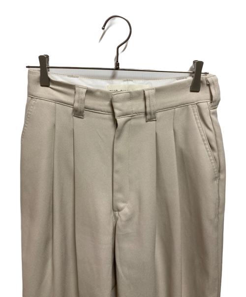 THE SHINZONE（ザ シンゾーン）THE SHINZONE (ザ シンゾーン) Bshop (ビショップ) 別注TOMBOY PANTS アイボリー サイズ:36の古着・服飾アイテム