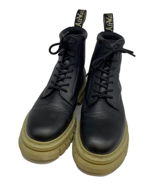Dr.Martens（ドクターマーチン）Dr.Martens (ドクターマーチン) RIKARD 8I ブーツ POLISHED SMOOTH レザーブーツ ブラック サイズ:UK7の古着・服飾アイテム