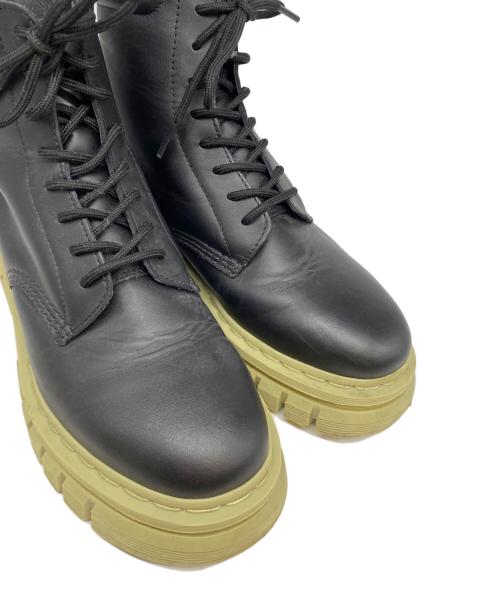 Dr.Martens（ドクターマーチン）Dr.Martens (ドクターマーチン) RIKARD 8I ブーツ POLISHED SMOOTH レザーブーツ ブラック サイズ:UK7の古着・服飾アイテム