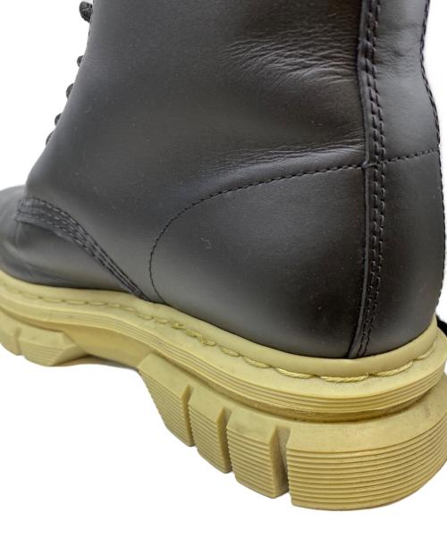 Dr.Martens（ドクターマーチン）Dr.Martens (ドクターマーチン) RIKARD 8I ブーツ POLISHED SMOOTH レザーブーツ ブラック サイズ:UK7の古着・服飾アイテム