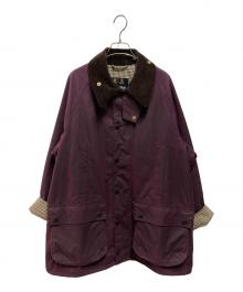 Barbour×BEAUTY&YOUTH（バブアー×ビューティーアンドユース）の古着「別注 OS Wax Beaufort」｜ボルドー