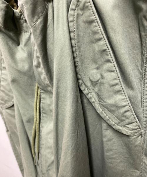 BEAMS BOY（ビームスボーイ）BEAMS BOY (ビームスボーイ) US ARMY オーバー パンツ グリーン サイズ:ＦＲＥＥの古着・服飾アイテム