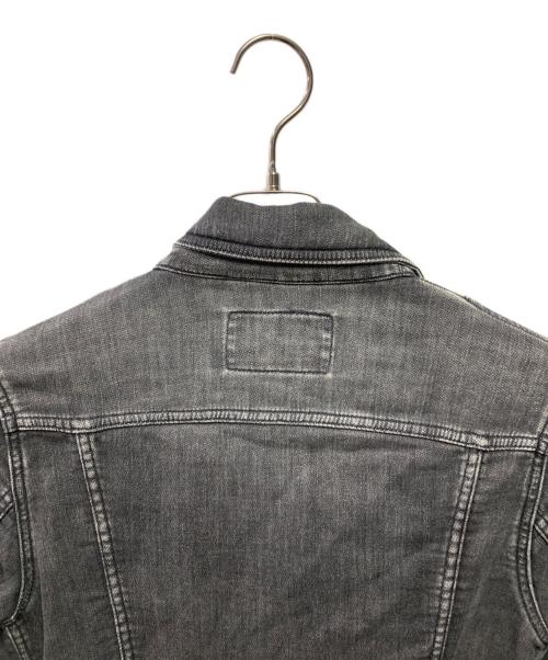 Hysteric Glamour（ヒステリックグラマー）Hysteric Glamour (ヒステリックグラマー) スウェットデニムライダースジャケット ブラック サイズ:FREEの古着・服飾アイテム