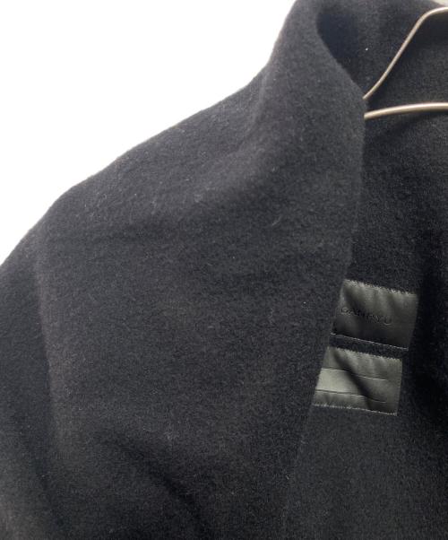 FUMITO GANRYU（フミトガンリュウ）FUMITO GANRYU (フミトガンリュウ) BLANKET COAT ネイビー サイズ:2の古着・服飾アイテム