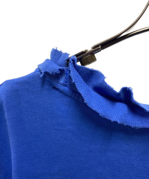 stussy（ステューシー）stussy (ステューシー) 90's シャドーマンプリントTシャツ KNOWLEDGE IS KING ブルー サイズ:Lの古着・服飾アイテム